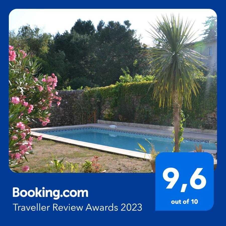 St Jean Du Gard : Spacious Apartment With Use Of Pool Saint-Jean-du-Gard Bagian luar foto